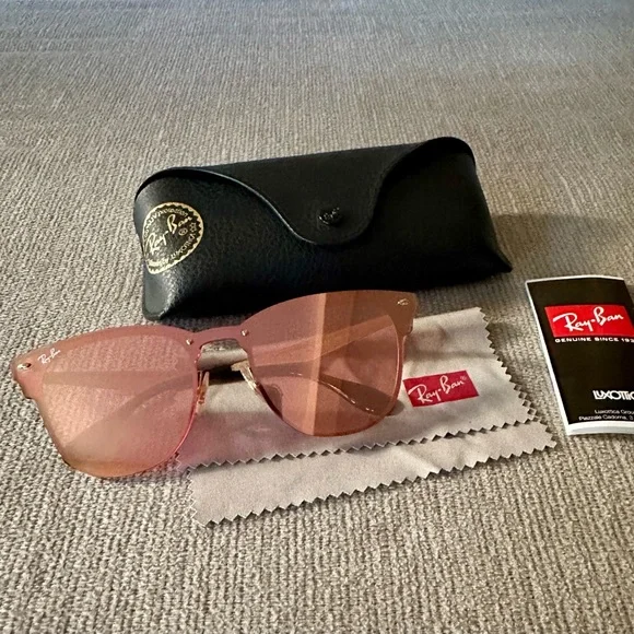 Ray-Ban | Accessories | Rayban Blaze Clubmaster Pink And 